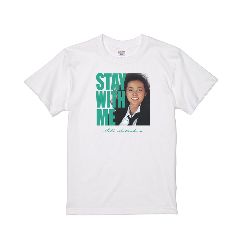 Miki Matsubara "stay white" T-SHIRT