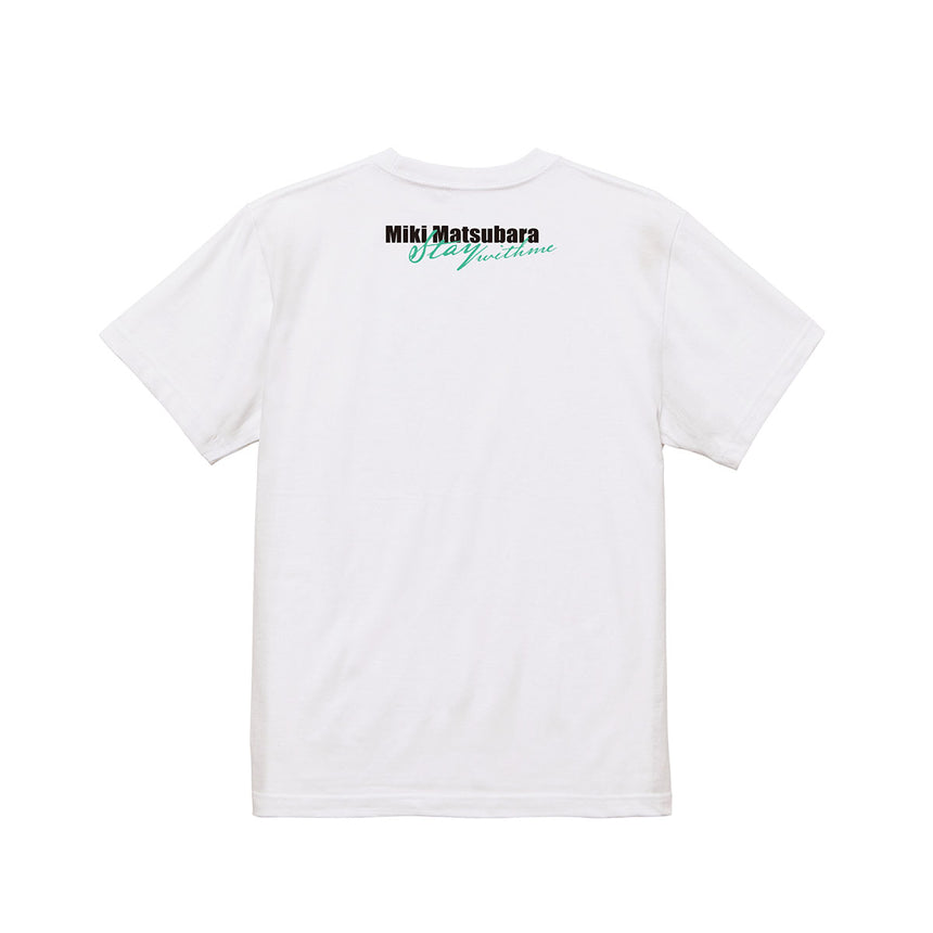 Miki Matsubara "stay white" T-SHIRT