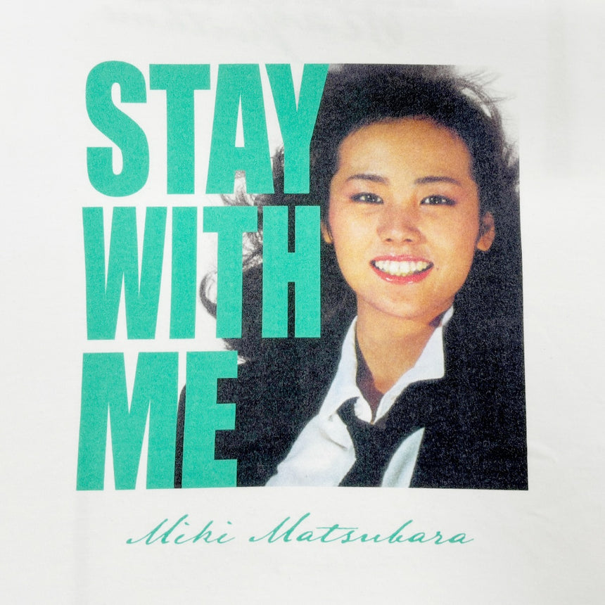 Miki Matsunbara "stay white" T-SHIRT